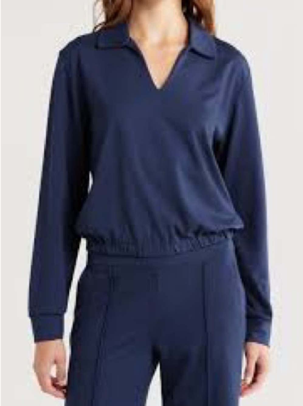 Travis Mathew Spa Day Pointe Pullover Top, size S